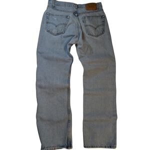Vintage Levi’s 505 Jeans Mens 34x30* Distressed Worn Grunge Straight Leg Denim